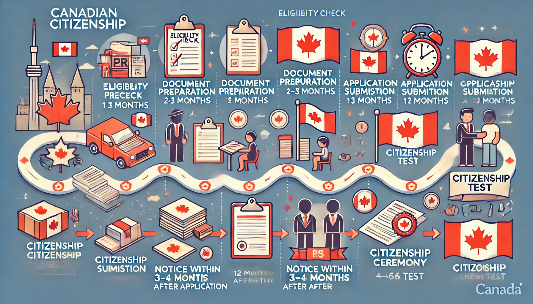 How Long Does it Take to Get Canadian Citizenship After PR?