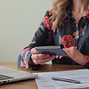 canadian woman consular officer giving passport male immigrant work visa citizenship visa application online form immigration concept visa approval