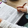 visa application travel form concept