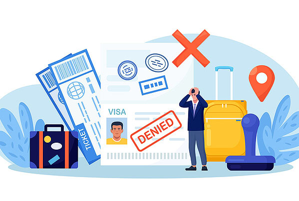 visitor visa refusal